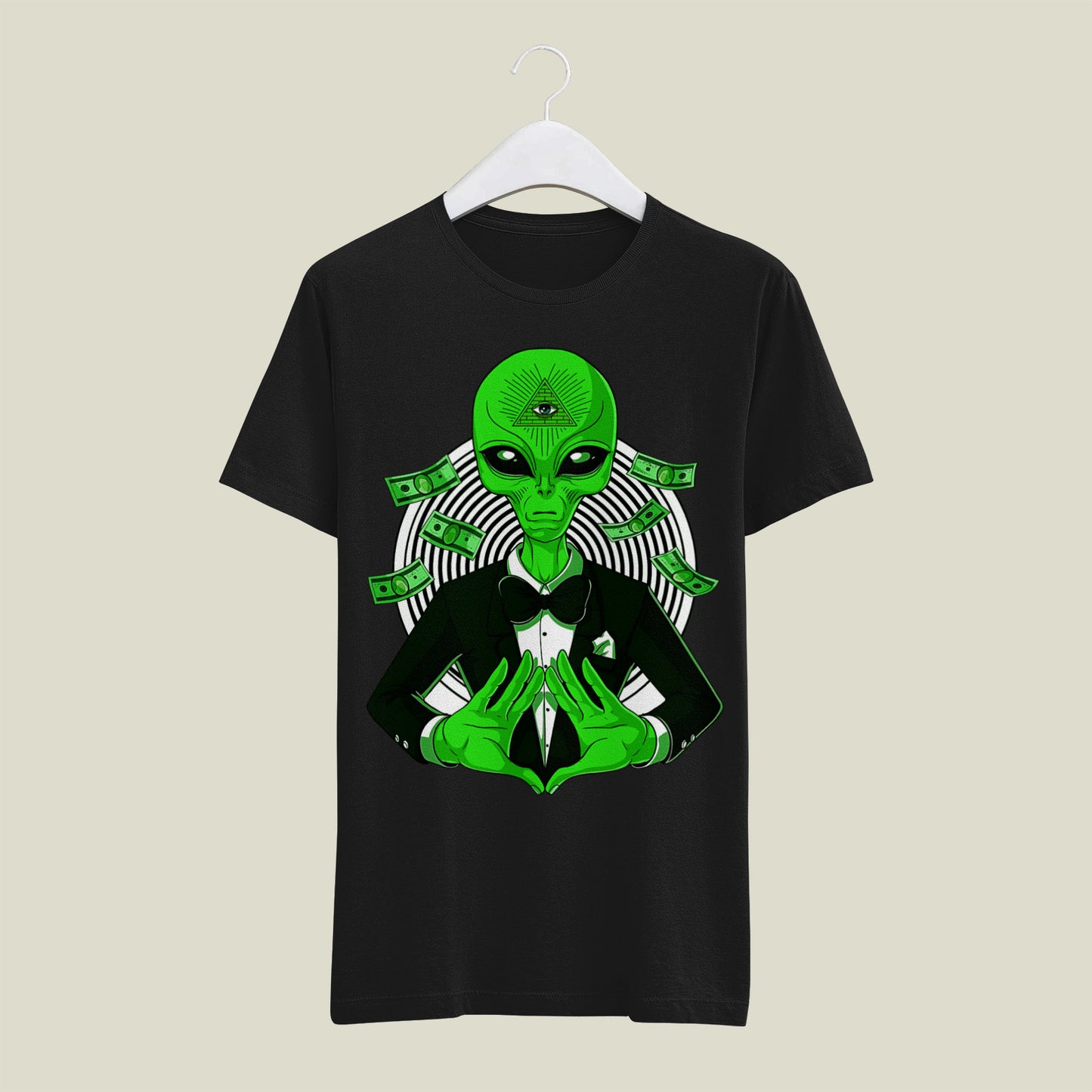 Money Alien T shirt