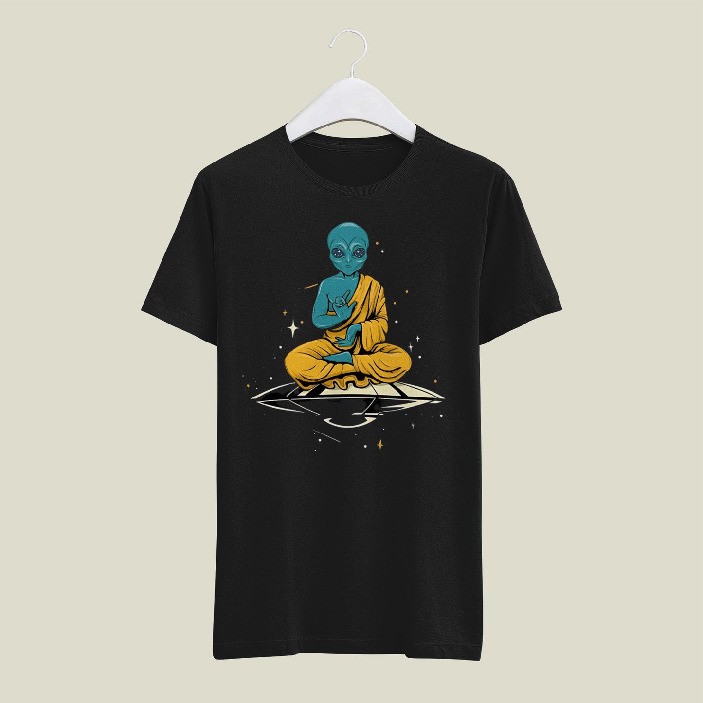 Alien Yogi T shirt
